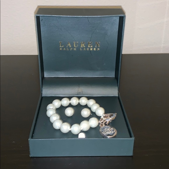 Ralph Lauren Jewelry - Ralph Lauren pearl bracelet and earring set